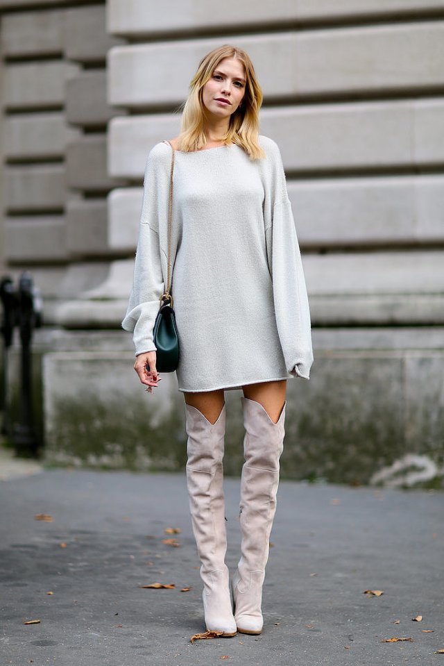 Over-knee-boots-were-recurring-trend-outside-Spring-2015