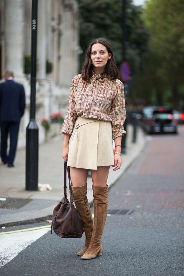 Stylish-Street-Styler-with-Suede-Over-the-Knee-Boots